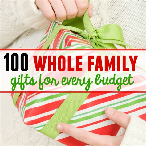 gift ideas for the family